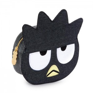 Black Hello Kitty Badtz-maru Zipper (Denim Series) | NZ_HK35843