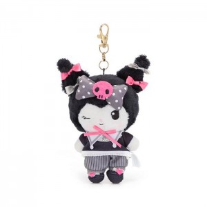 Black Hello Kitty Kuromi Winking Plush Mascot (Dainty Doll Series) | NZ_HK21515