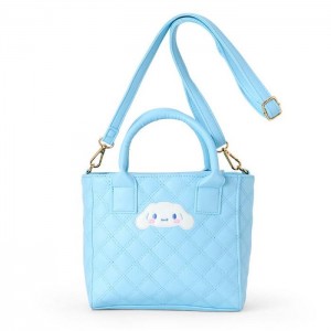 Blue Hello Kitty Cinnamoroll 2-Way Mini Quilted | NZ_HK54172