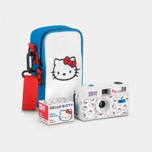 Blue Hello Kitty Hello Kitty Classic FC-11 35mm Camera Bag and Film Gift Box | NZ_HK78994