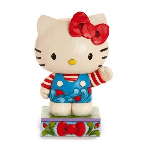 Blue Hello Kitty Hello Kitty Classic Figurine (Jim Shore Sanrio Collection) | NZ_HK53938