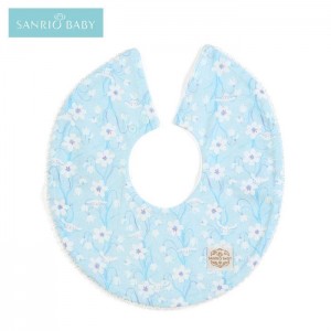 Blue Hello Kitty Sanrio Baby Organic Cotton Cinnamoroll Bib | NZ_HK81629