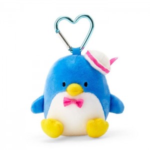 Blue Hello Kitty Tuxedosam Plush Mascot All My Heart Keychain | NZ_HK47588