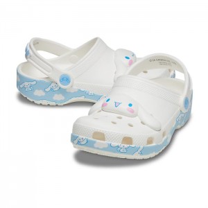 Blue / White Hello Kitty Cinnamoroll x Crocs Kids Classic Clog | NZ_HK39043