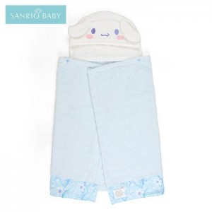 Blue / White Hello Kitty Sanrio Baby Cinnamoroll Hooded Bath Wrap | NZ_HK91191