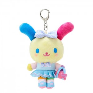 Blue / Yellow Hello Kitty U*SA*HA*NA Plush Mascot Keychain (Sanrio Academy Series) | NZ_HK18670