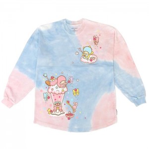 Multicolor Hello Kitty LittleTwinStars JapanLA Parfait Tie-dye Spirit Jersey | NZ_HK39810