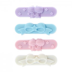 Multicolor Hello Kitty LittleTwinStars Mini Hair Clip Set | NZ_HK88463