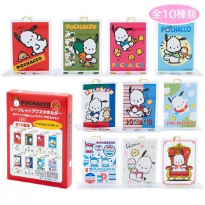 Multicolor Hello Kitty Pochacco Acrylic Stand Blind Box (35th Anniversary Red Ribbon Series) | NZ_HK82238