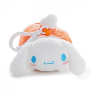 Orange / White Hello Kitty Cinnamoroll Cali Roll Mascot Clip | NZ_HK55106