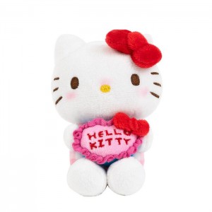 Pink Hello Kitty Hello Kitty 50th Anniv. Plush Mascot Keychain (Full of Happy Series) | NZ_HK81293