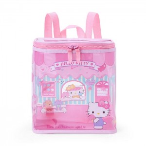 Pink Hello Kitty Hello Kitty Clear View Kids Backpack | NZ_HK96310