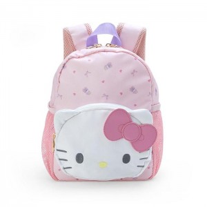 Pink Hello Kitty Hello Kitty Face Kids Backpack | NZ_HK48893