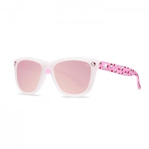 Pink Hello Kitty Hello Kitty x Knockaround Kids Pink Sunglasses (Premiums) | NZ_HK20450