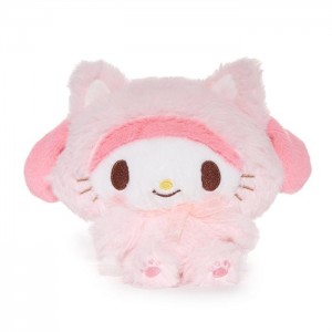 Pink Hello Kitty My Melody 6" Kitten Mascot Plush | NZ_HK67389