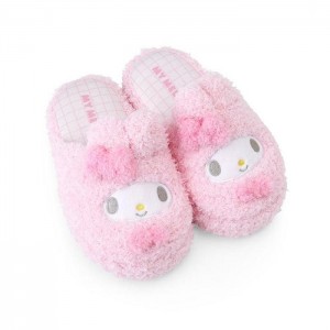 Pink Hello Kitty My Melody Cozy Sherpa Kids Slippers | NZ_HK82859