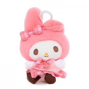 Pink Hello Kitty My Melody Mascot Clip (Uniform Series) | NZ_HK75515