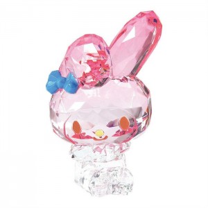 Pink Hello Kitty My Melody Mini Facets Figurine | NZ_HK86995