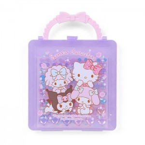 Purple Hello Kitty Sanrio Characters Mini Coloring & Sticker Set | NZ_HK68262