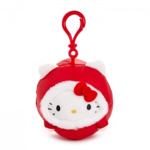 Red Hello Kitty Hello Kitty Mascot Clip (Winter Puffer Series) | NZ_HK47534