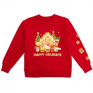 Red Hello Kitty Hello Kitty and Friends x JapanLA Gingerbread Holiday Sweater | NZ_HK81647