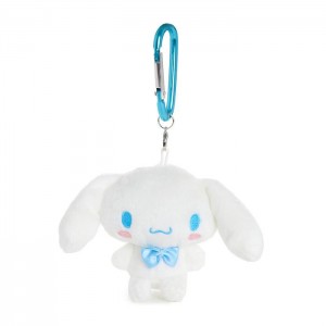 White Hello Kitty Cinnamoroll Plush Mascot Carabiner | NZ_HK85830