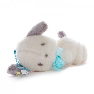 White Hello Kitty Pochacco Mascot Bag Charm (Friendly Pose Series) | NZ_HK91074