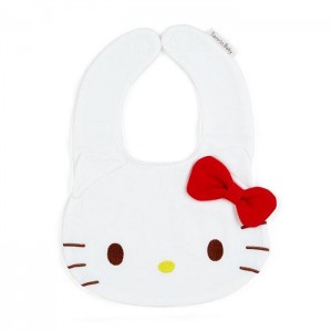 White Hello Kitty Sanrio Baby Hello Kitty Bib | NZ_HK88005