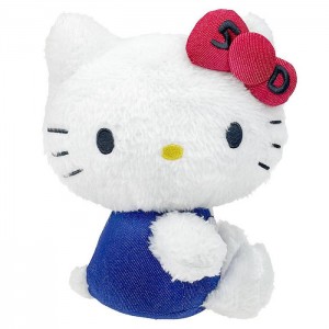 White / Blue Hello Kitty Hello Kitty 6" Mascot Plush (Hello, Everyone! Series) | NZ_HK69327