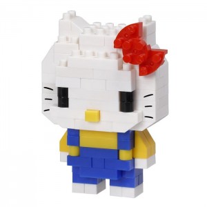 White / Blue Hello Kitty Hello Kitty Nanoblock Character Collection Series (Version 2) | NZ_HK23888