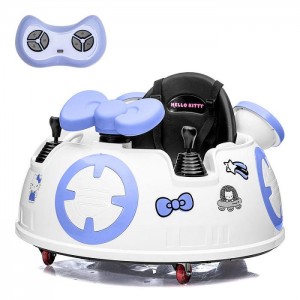 White / Blue Hello Kitty Hello Kitty x Kool Karz Playground Kids Space Explorer Ride On | NZ_HK38858