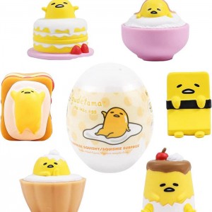 Yellow Hello Kitty Gudetama Capsule Squishies (Series 1) | NZ_HK90982