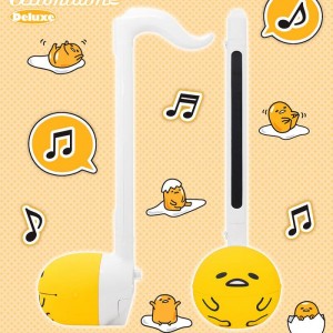 Yellow Hello Kitty Gudetama Otamatone Deluxe Musical Toy | NZ_HK20423