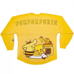 Yellow Hello Kitty Pompompurin Honey JapanLA Spirit Jersey | NZ_HK21533