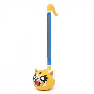 Yellow / Blue Hello Kitty Aggretsuko Otamatone Musical Toy (Rage) | NZ_HK78575