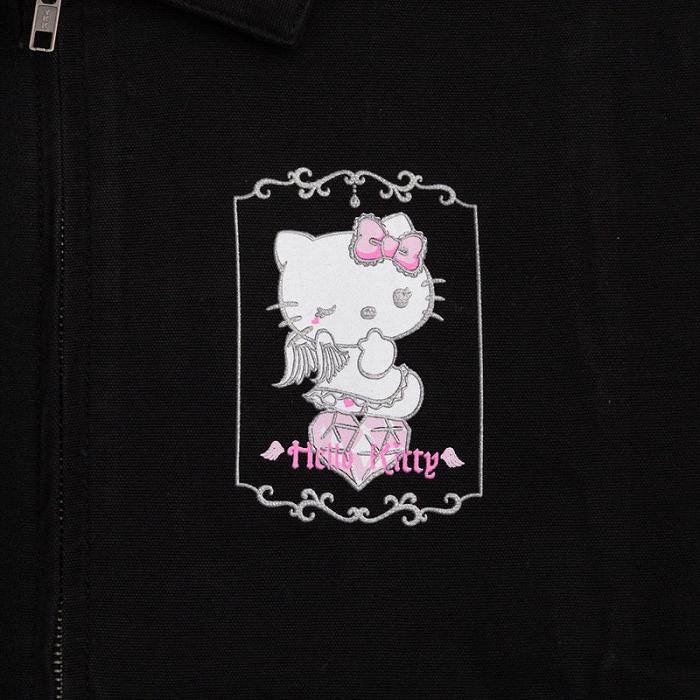 Black Hello Kitty Hello Kitty Angel JapanLA Jacket | NZ_HK87830