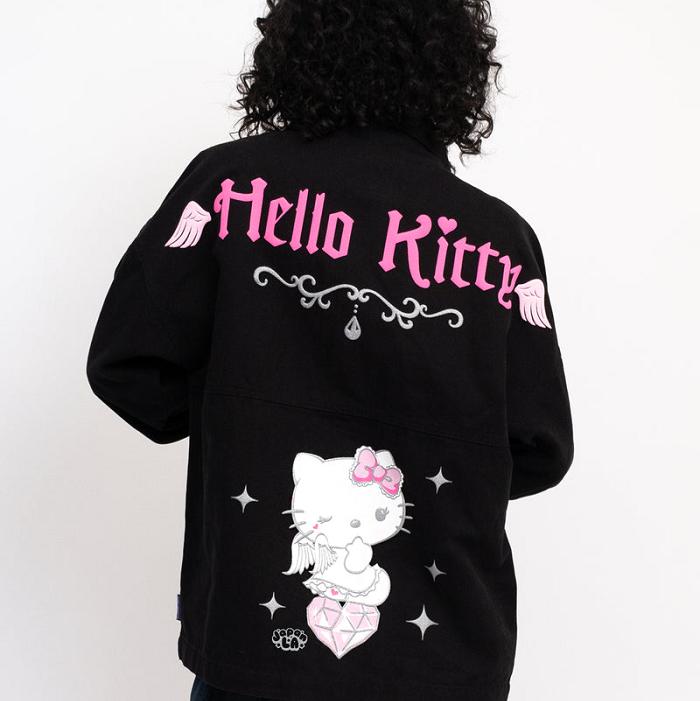 Black Hello Kitty Hello Kitty Angel JapanLA Jacket | NZ_HK87830