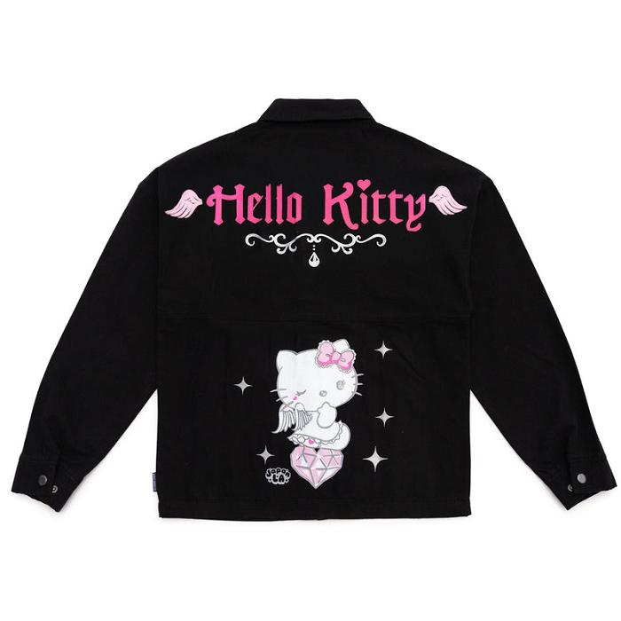 Black Hello Kitty Hello Kitty Angel JapanLA Jacket | NZ_HK87830