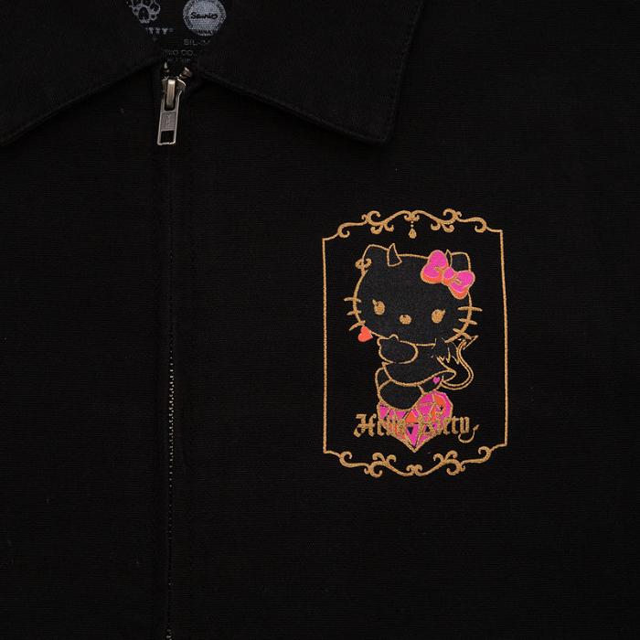 Black Hello Kitty Hello Kitty Devil JapanLA Jacket | NZ_HK22924