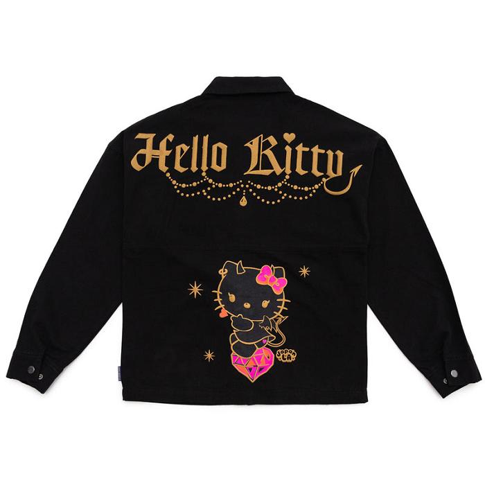 Black Hello Kitty Hello Kitty Devil JapanLA Jacket | NZ_HK22924