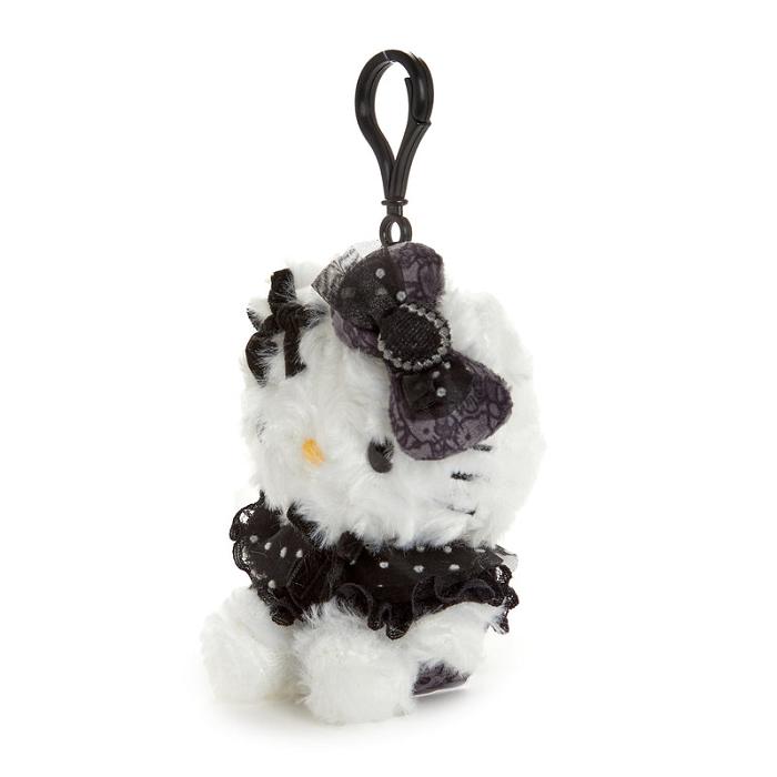 Black Hello Kitty Hello Kitty Mascot Clip (Pretty Pose Monochrome Series) | NZ_HK77040