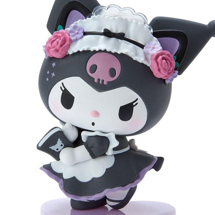 Black Hello Kitty Kuromi Boxed Mini Figurine | NZ_HK27664