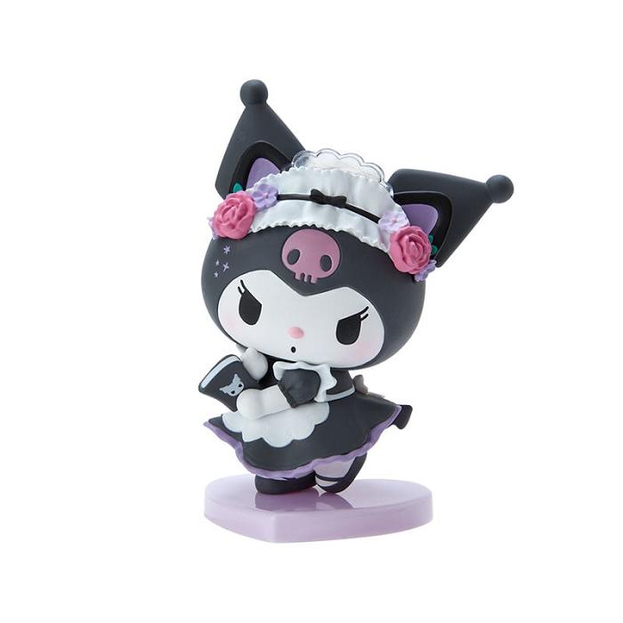 Black Hello Kitty Kuromi Boxed Mini Figurine | NZ_HK27664