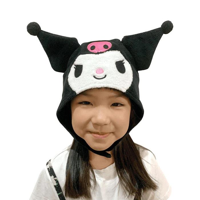 Black Hello Kitty Kuromi Kids Kigurumi Hat | NZ_HK28687