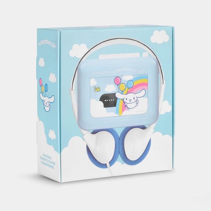 Blue Hello Kitty Cinnamoroll Classic CP-81 Portable Cassette Player | NZ_HK55152