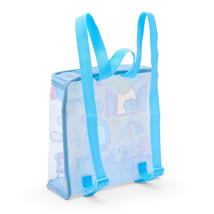 Blue Hello Kitty Cinnamoroll Clear View Kids Backpack | NZ_HK89977