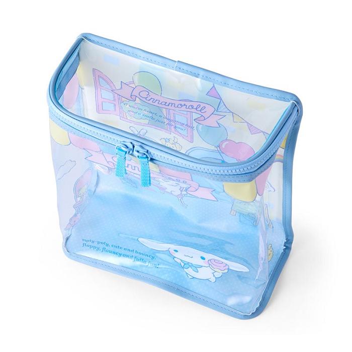 Blue Hello Kitty Cinnamoroll Clear View Kids Backpack | NZ_HK89977