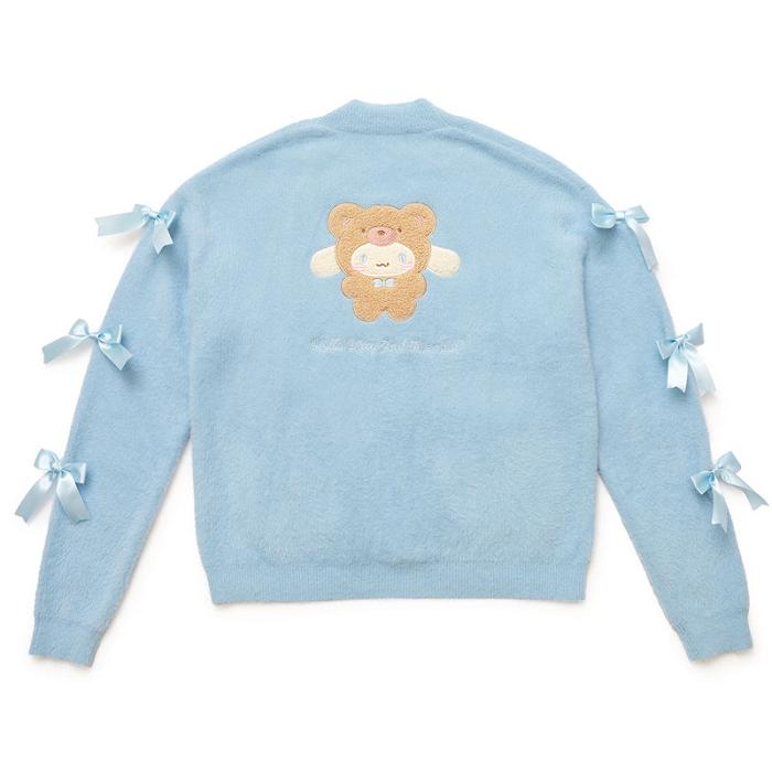 Blue Hello Kitty Cinnamoroll Cozy Kuma JapanLA Cardigan | NZ_HK64205