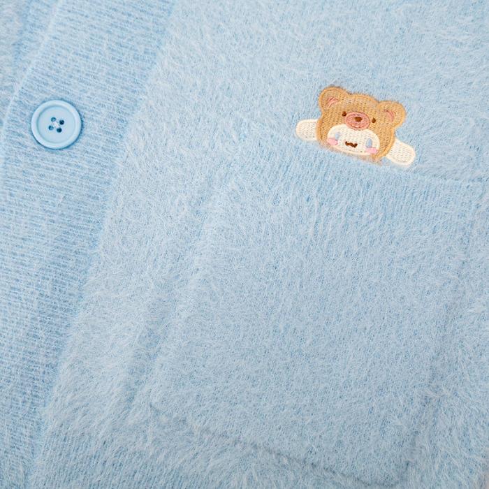 Blue Hello Kitty Cinnamoroll Cozy Kuma JapanLA Cardigan | NZ_HK64205