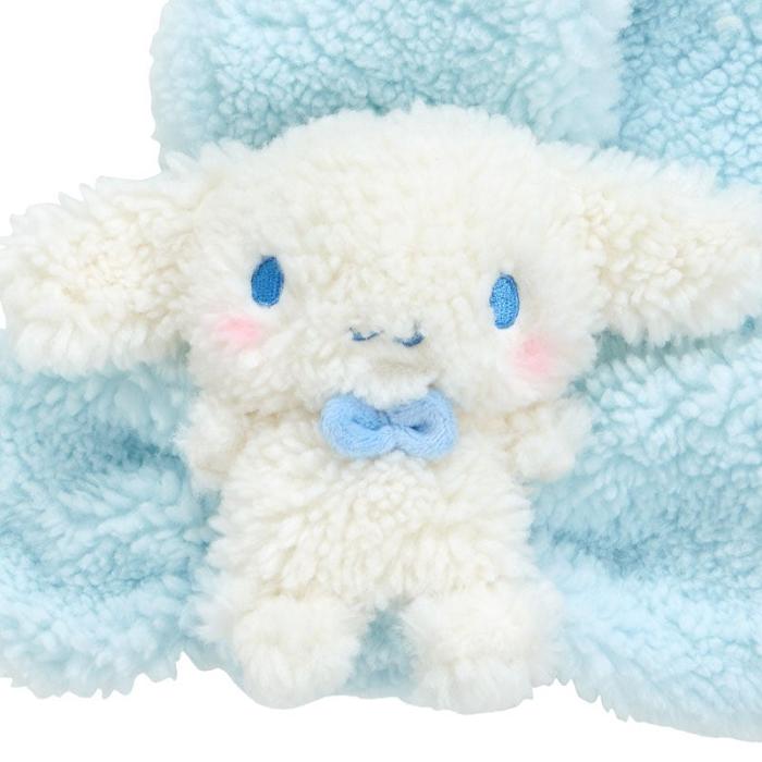 Blue Hello Kitty Cinnamoroll Cozy Sherpa Kids Wrap Scarf | NZ_HK48261